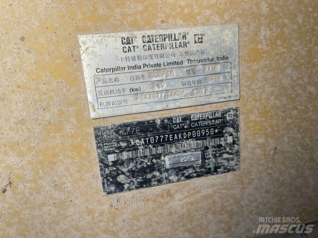 CAT 777e Rimorchi ribaltabili