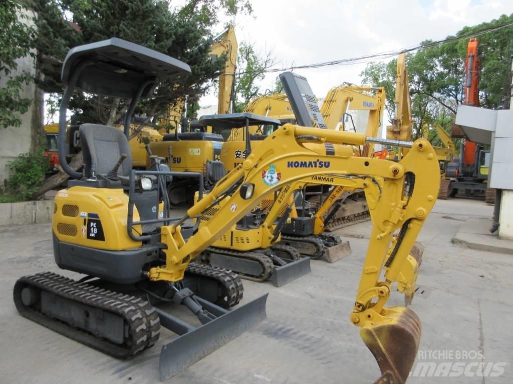 Komatsu PC 18 Miniescavatori