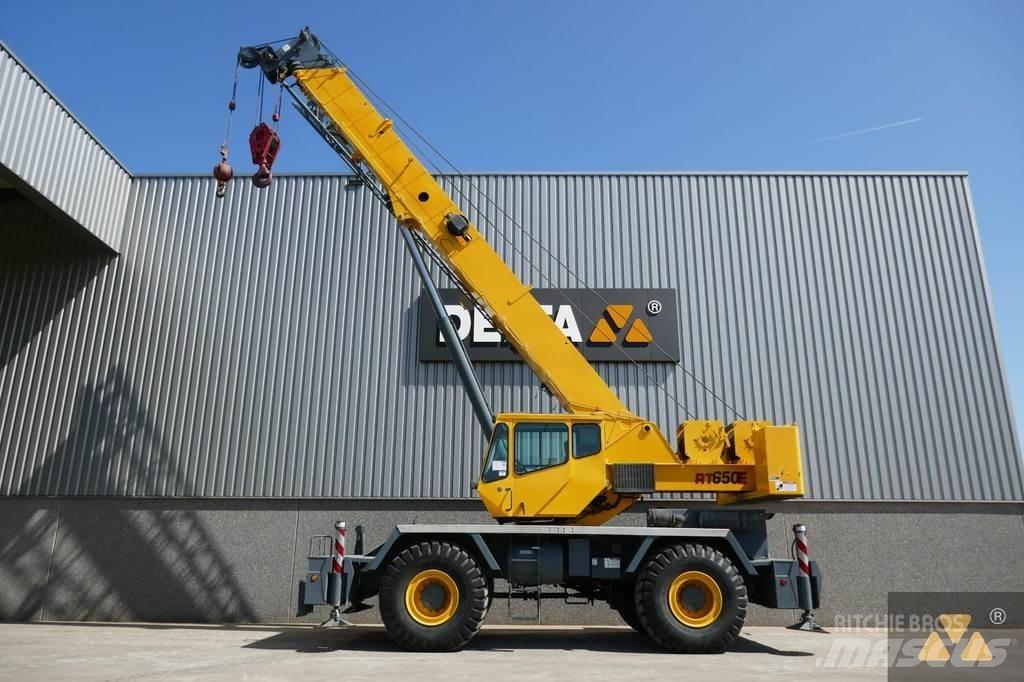 Grove RT650E Gru per terreni difficili