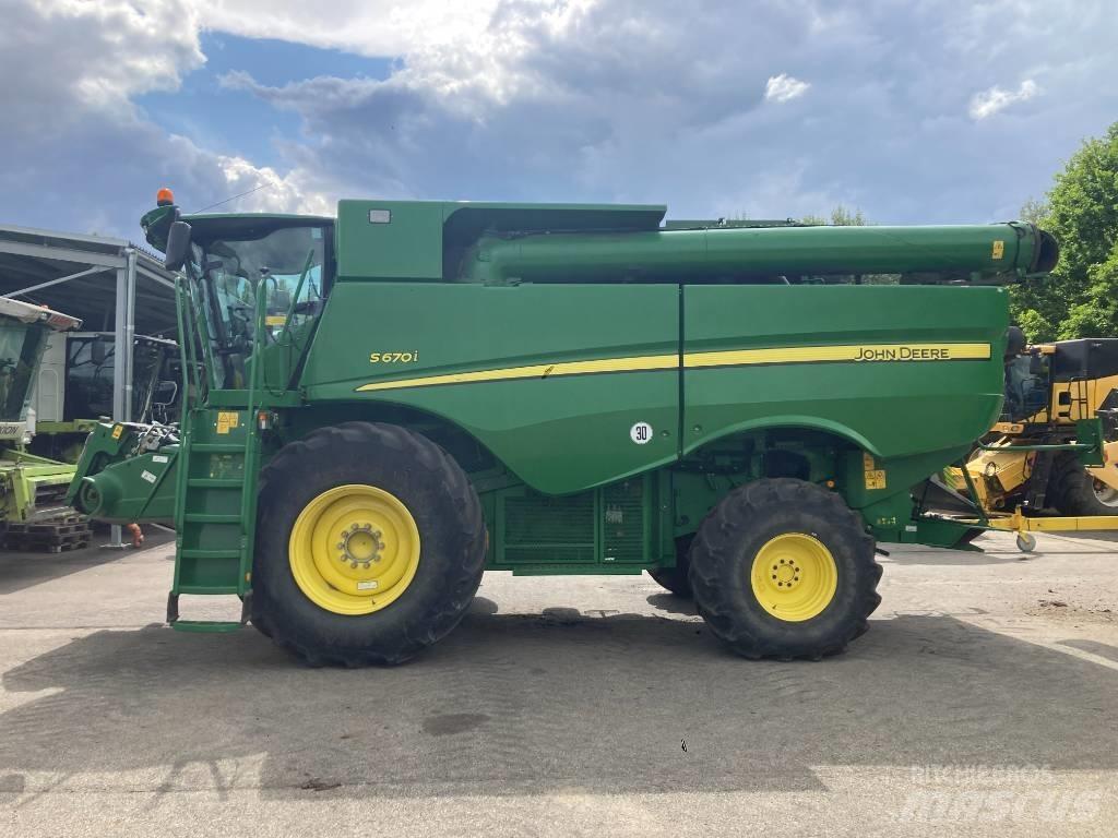 John Deere S 670 i Mietitrebbiatrici