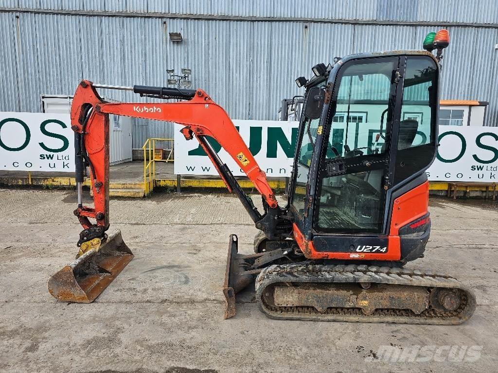 Kubota U 27-4 Miniescavatori