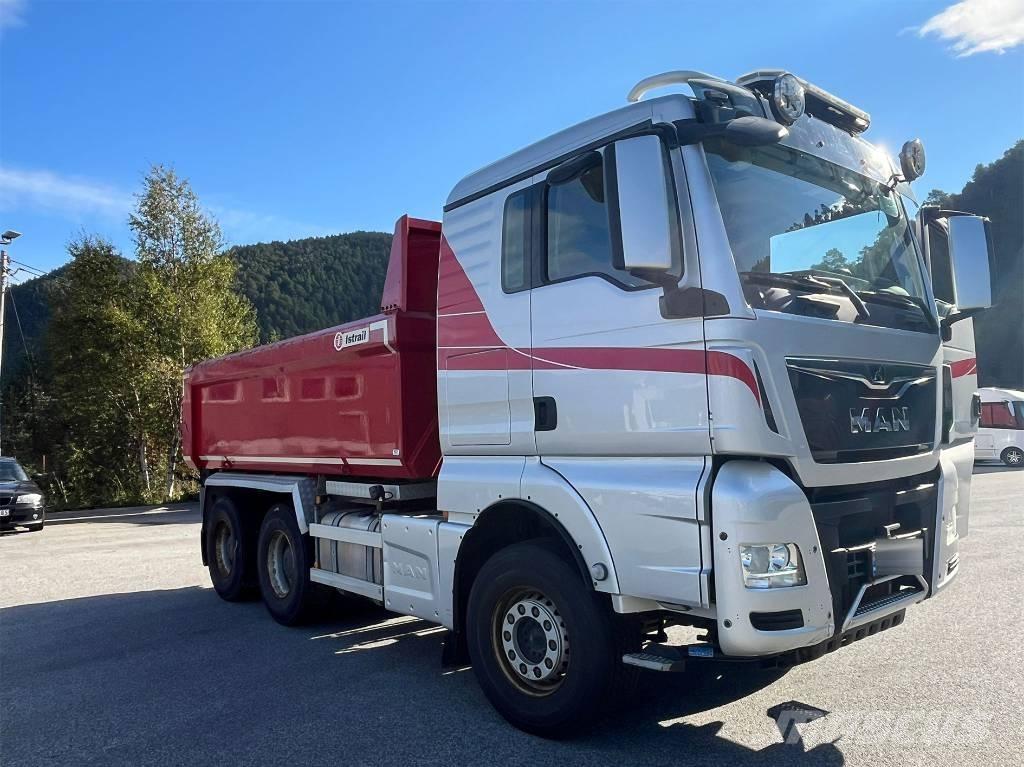 MAN TGX 26.580  6x4 Camion ribaltabili