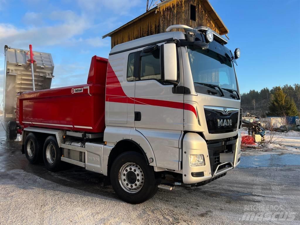 MAN TGX 26.580  6x4 Camion ribaltabili