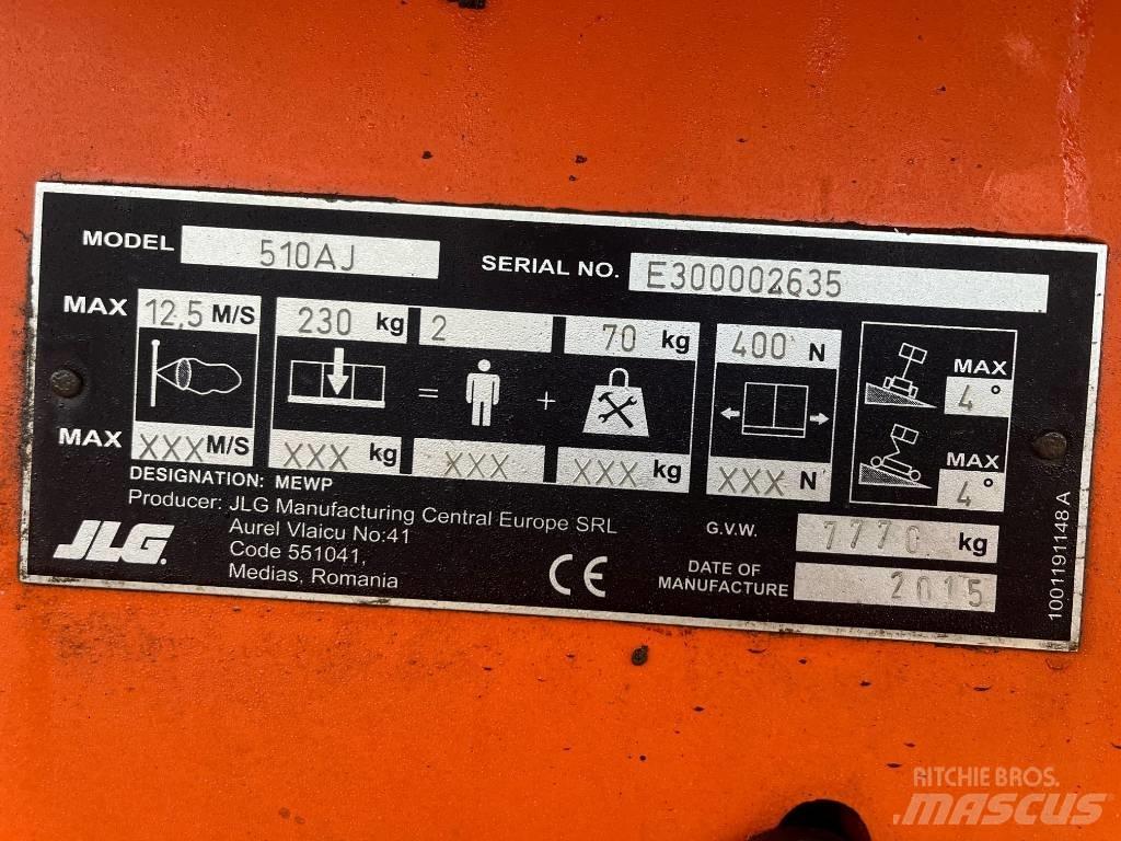 JLG 510 AJ Piattaforme a braccio articolato
