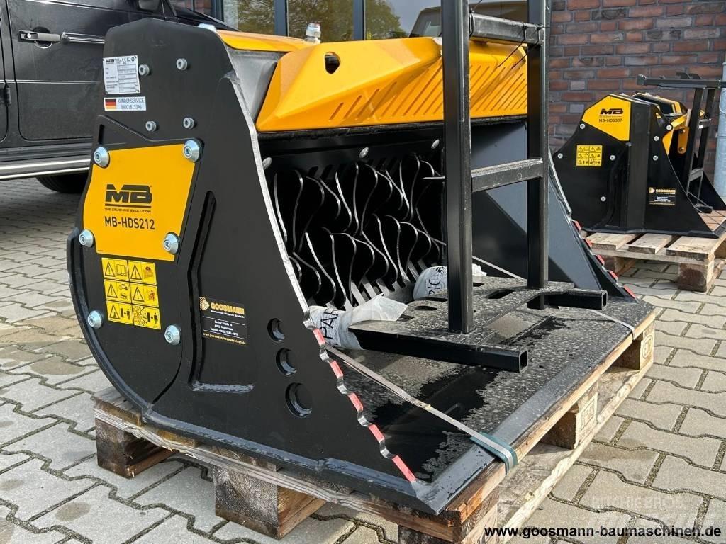 MB Crusher HDS 212 Benne vaglianti