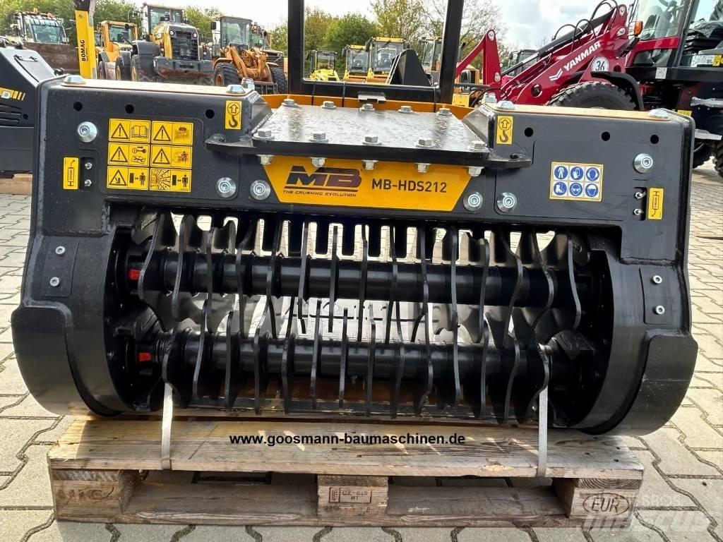 MB Crusher HDS 212 Benne vaglianti