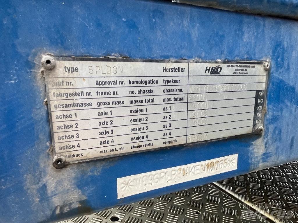 HRD Platform Semirimorchio a pianale