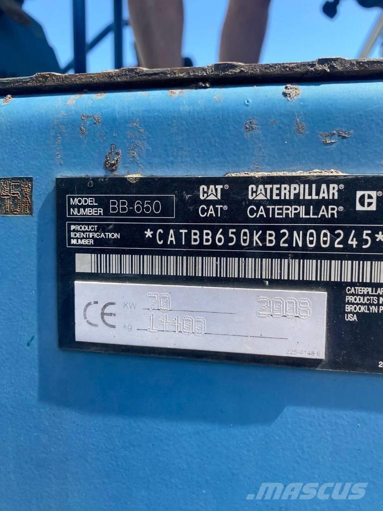 CAT BB 650 Finitrici