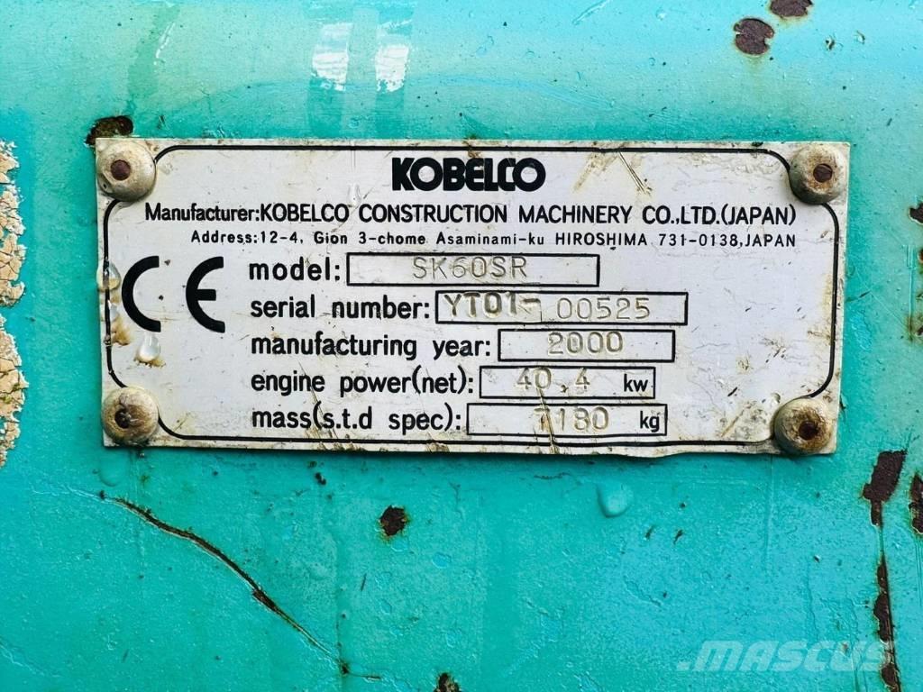 Kobelco SK 60 SR Miniescavatori