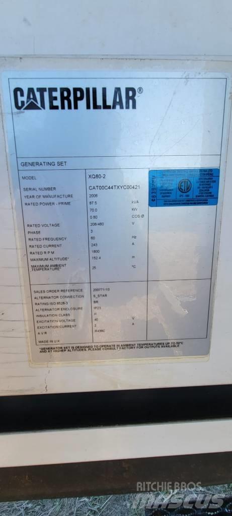 CAT XQ 80 Generatori diesel