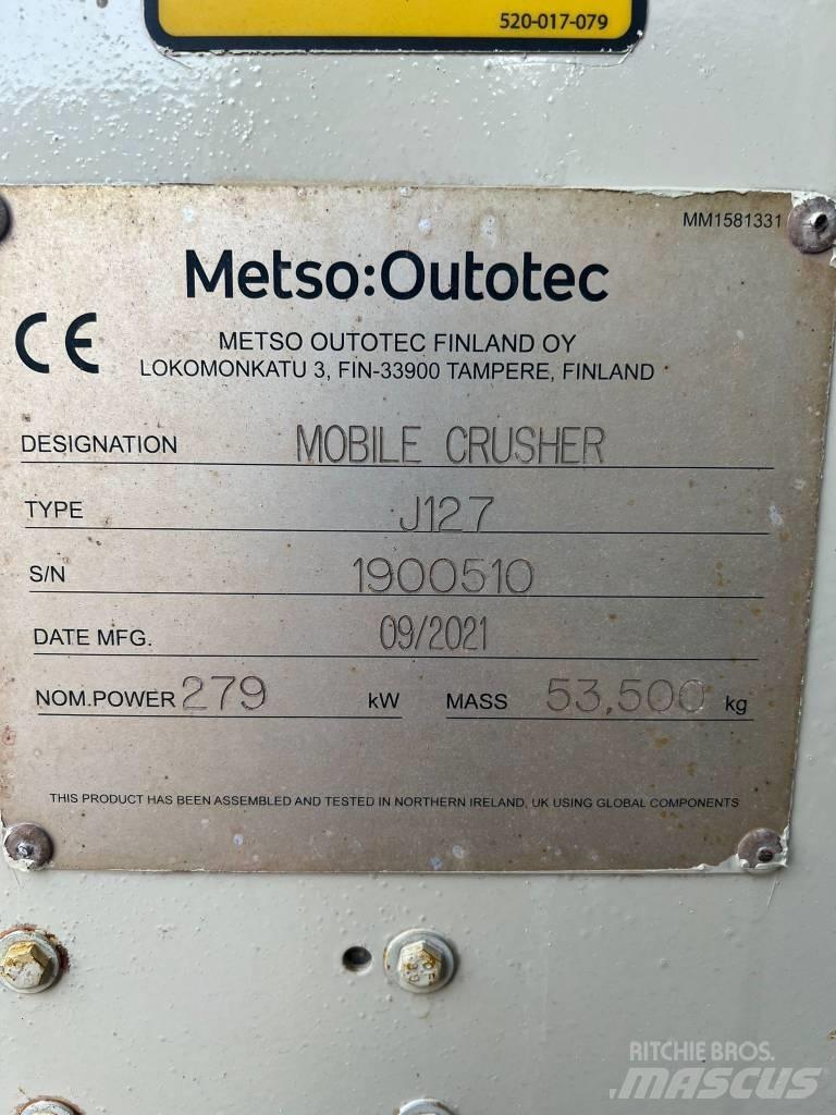 Metso Nordtrack J127 Frantoi