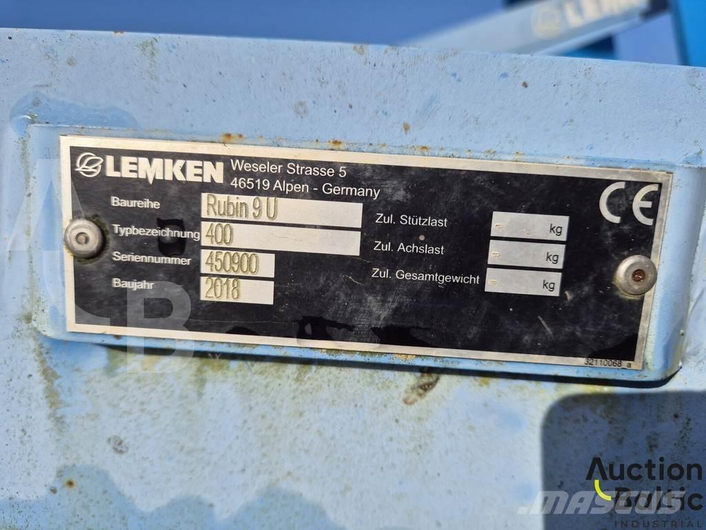 Lemken Rubin 9 U Erpici a dischi