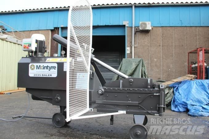 McIntyre Metal Baler Presse industriali