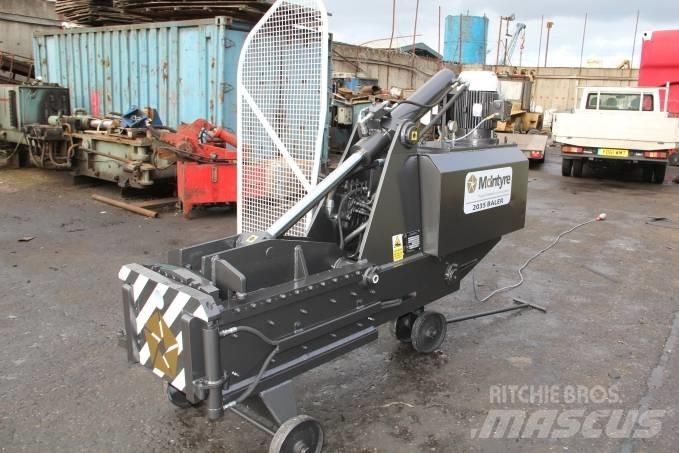 McIntyre Metal Baler Presse industriali