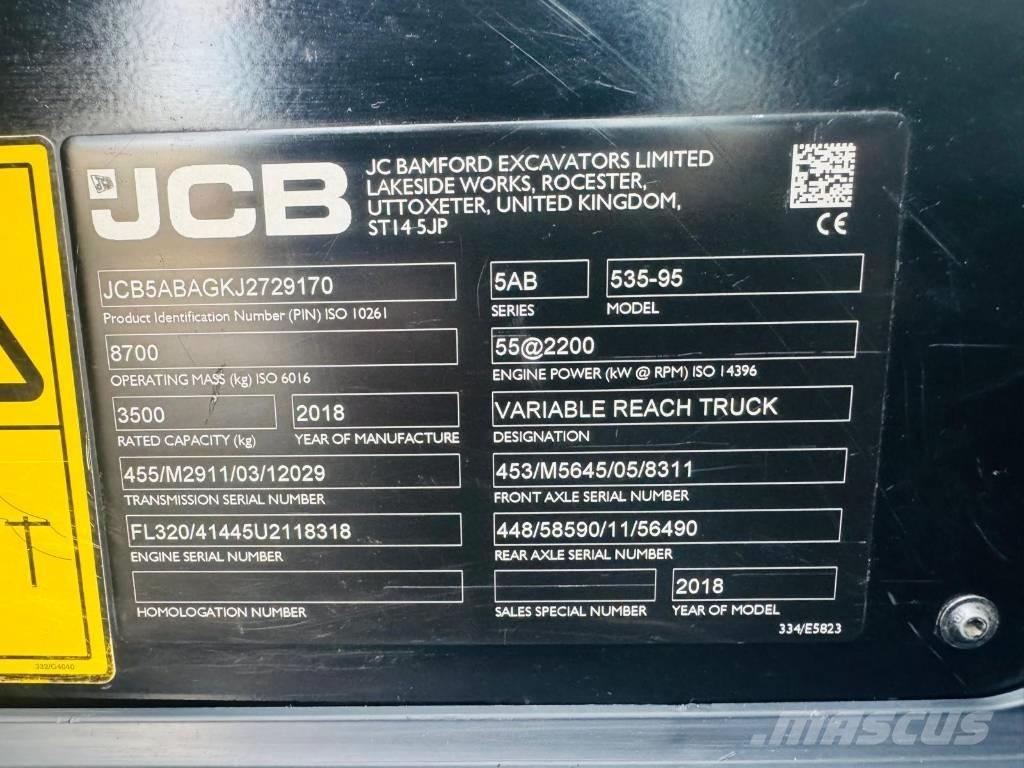 JCB 535-95 Sollevatori telescopici