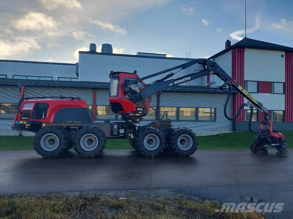 Komatsu 931 XC Abbattitrici, Disboscatrici