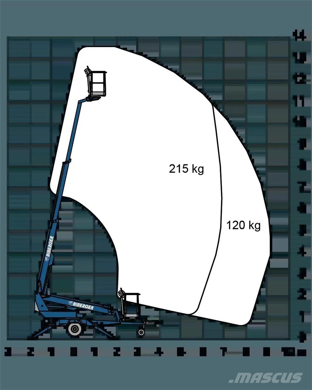 Dino 135T II Piattaforme cingolate, Piattaforme a ragno e Montacarichi