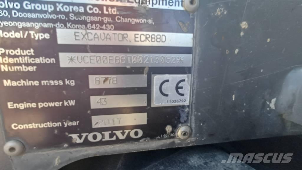 Volvo ECR 88 Escavatori medi 7t - 12t