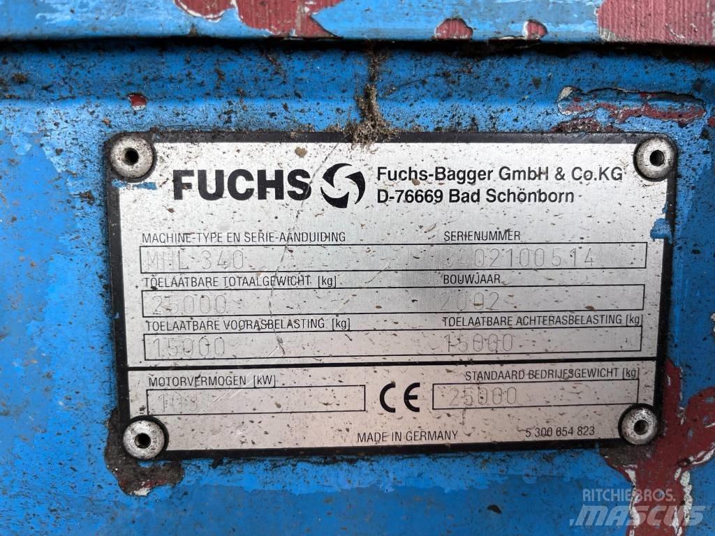 Fuchs MHL 340 Movimentazione rifiuti