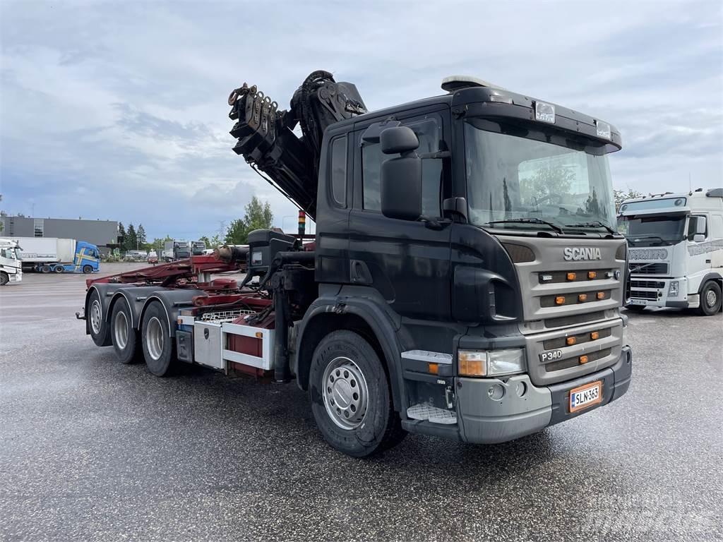 Scania P340 8x4 Autogru