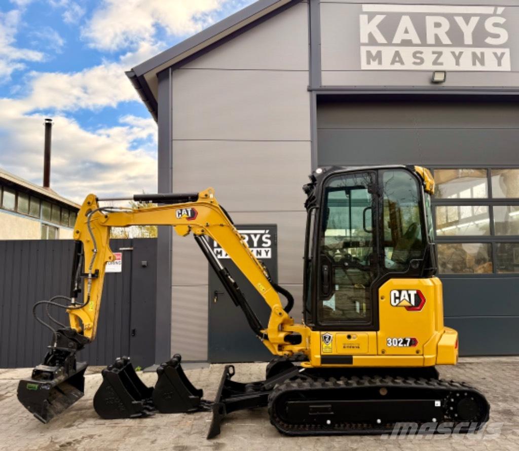 CAT 302.7 CR Miniescavatori