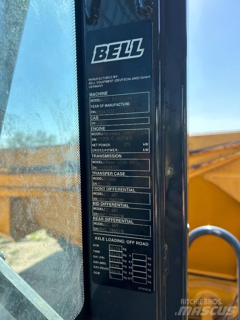 Bell B45E Dumpers articolati