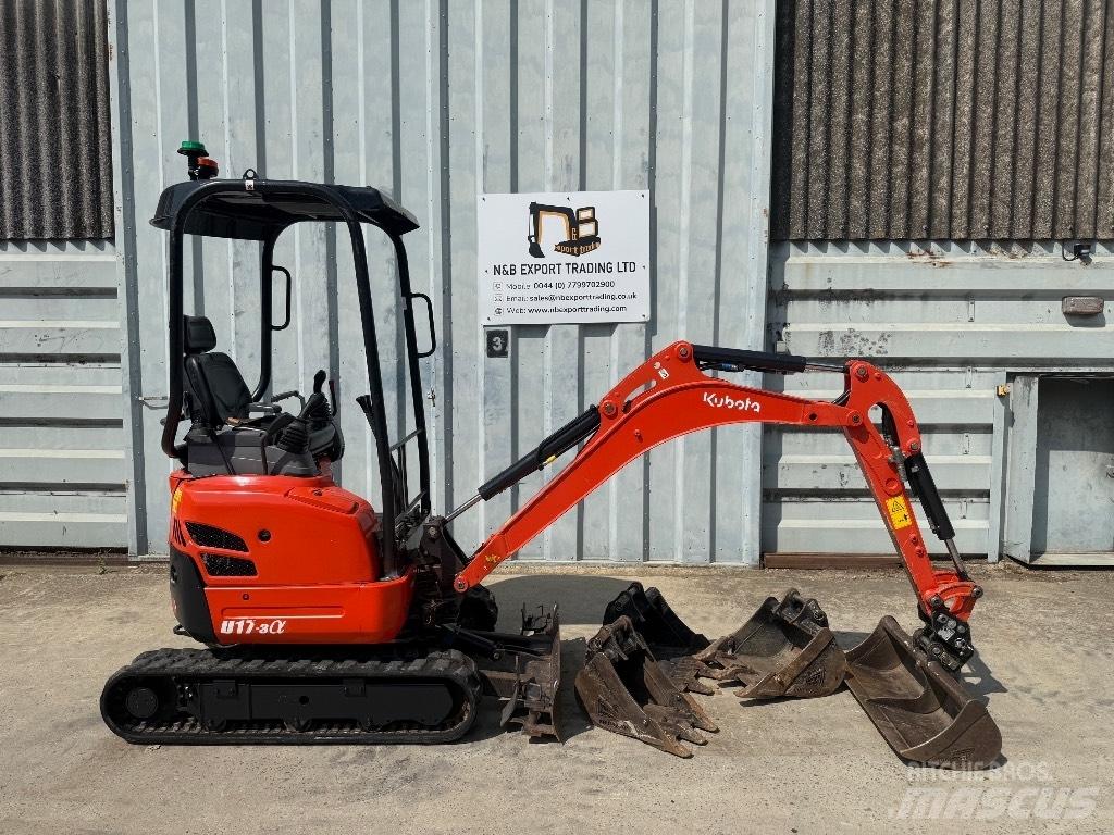 Kubota U 17 Miniescavatori