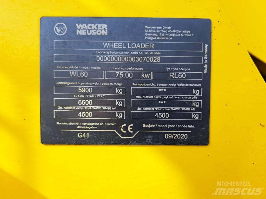 Wacker Neuson WL60 Pale gommate