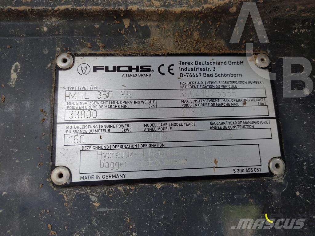 Fuchs MHL 350 Movimentazione rifiuti