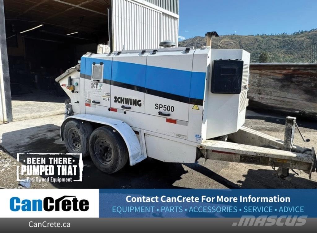 Schwing SP500 (#1049) Autopompe per calcestruzzo