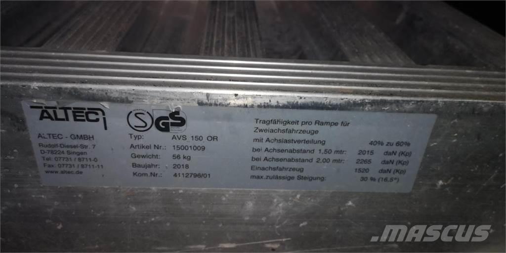 Altec AVS 150 0R Accessori per pale frontali