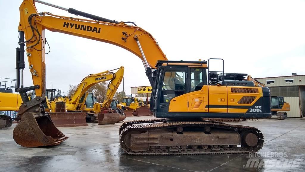 Hyundai HX 300 L Escavatori cingolati