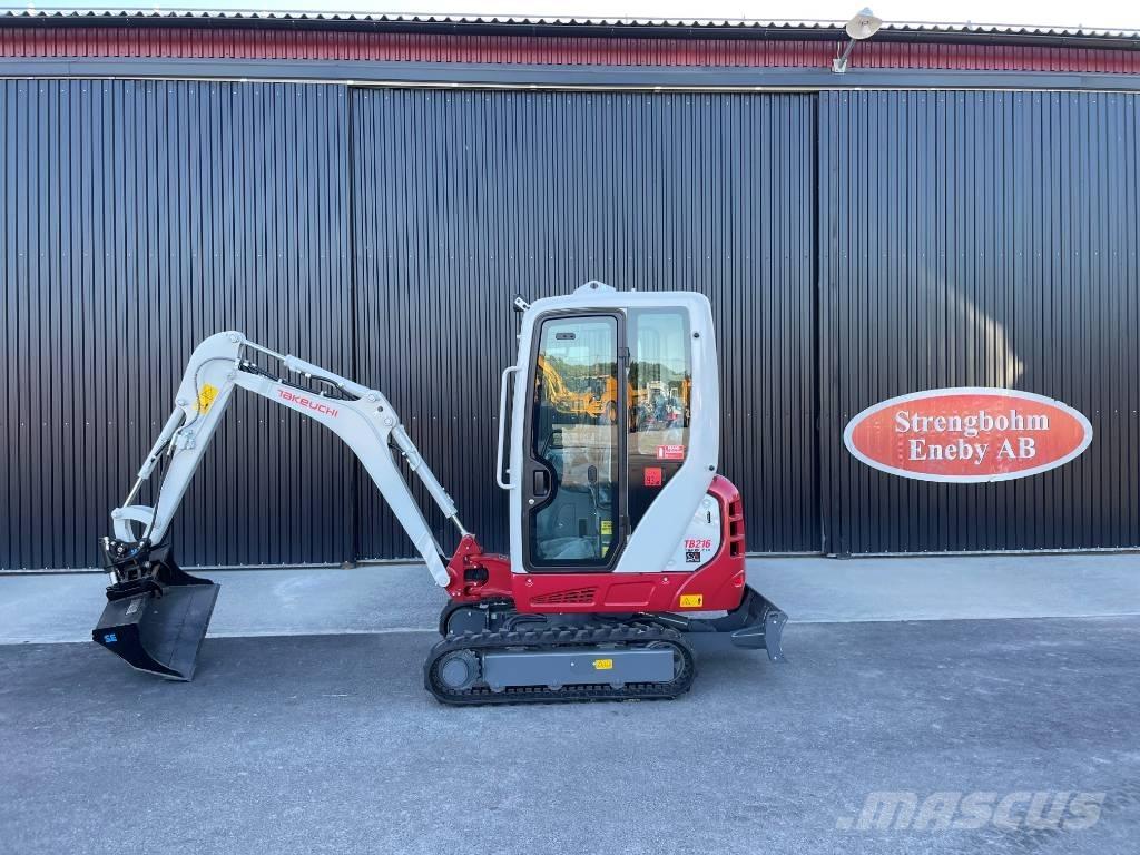Takeuchi TB 216 Miniescavatori
