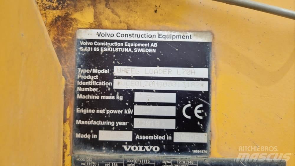 Volvo L70H Pale gommate