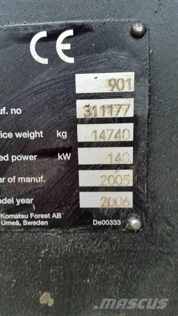 Valmet 901 Abbattitrici, Disboscatrici