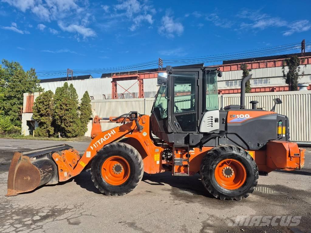 Hitachi ZW 100 Pale gommate