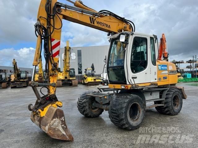 Liebherr A 314 Escavatori gommati