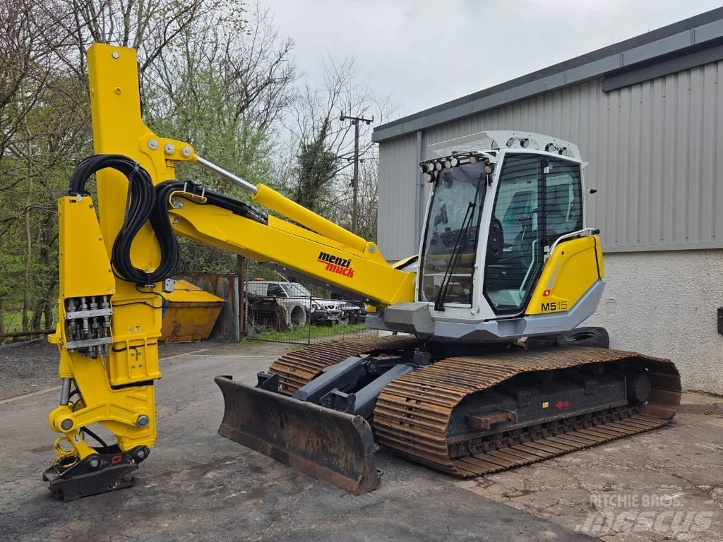 Menzi Muck M515 Escavatori speciali