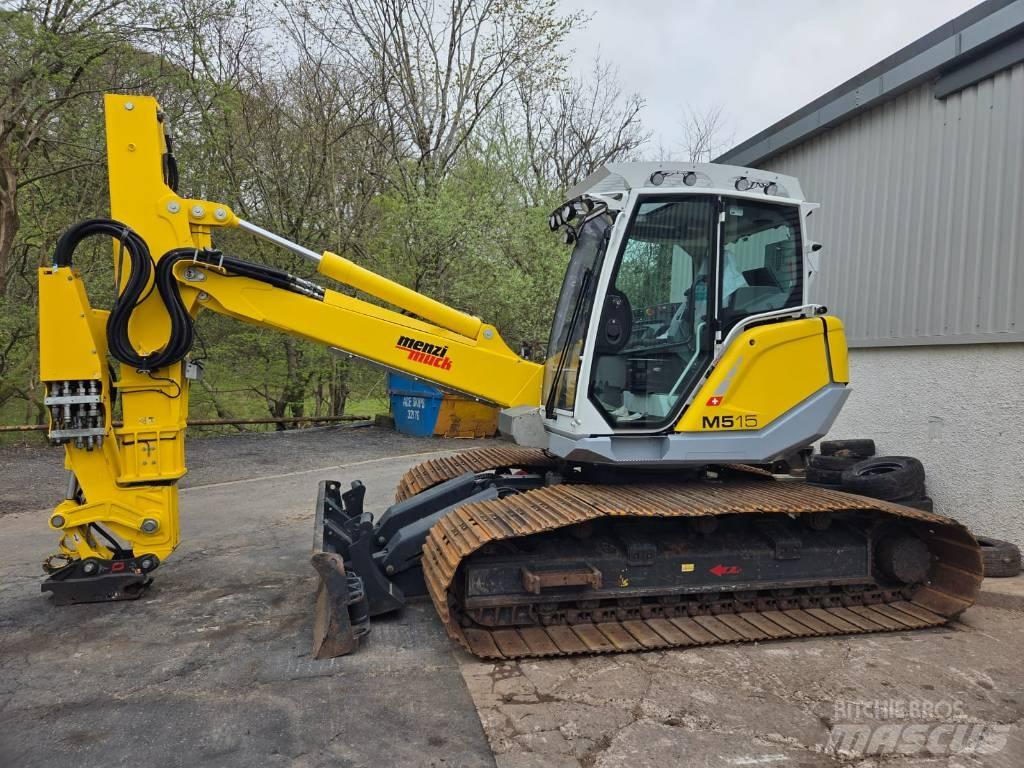 Menzi Muck M515 Escavatori speciali