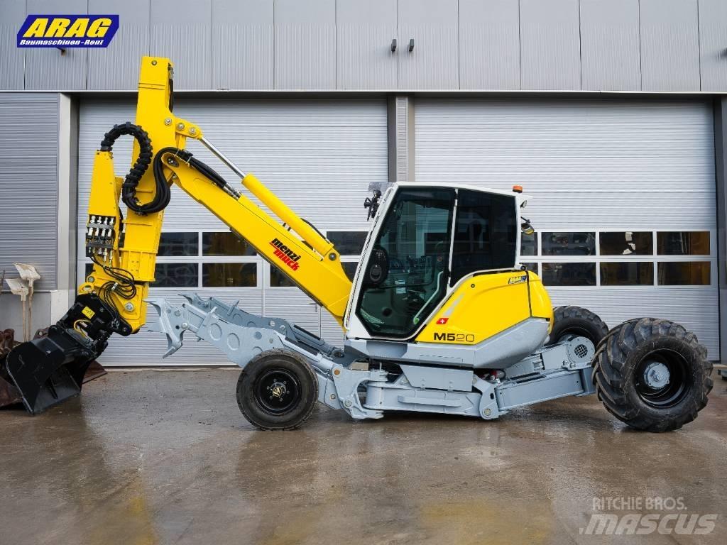 Menzi Muck M520 Escavatori gommati