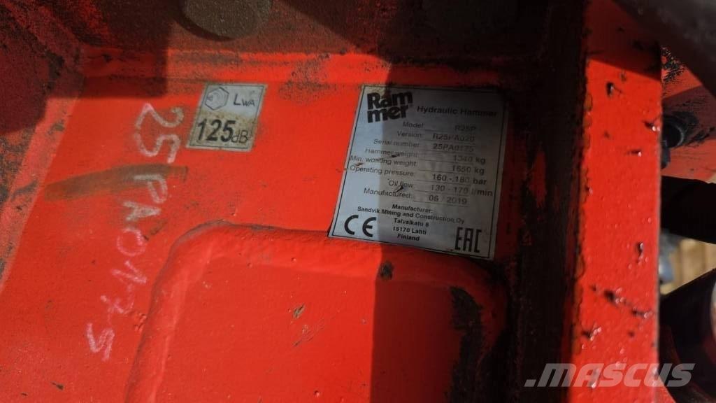 Rammer R25P Martelli - frantumatori