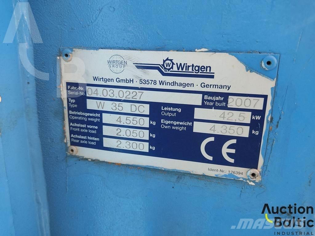 Wirtgen W35DC Fresa a freddo per asfalto