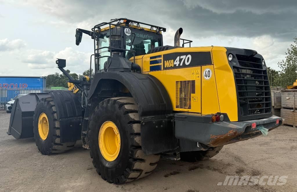 Komatsu WA470-8 Pale gommate