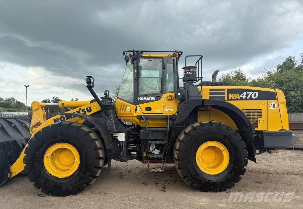 Komatsu WA470-8 Pale gommate