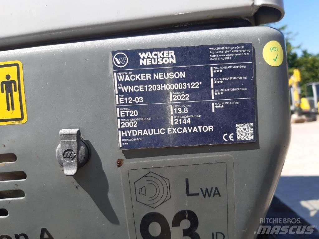 Wacker Neuson ET20 Escavatori cingolati