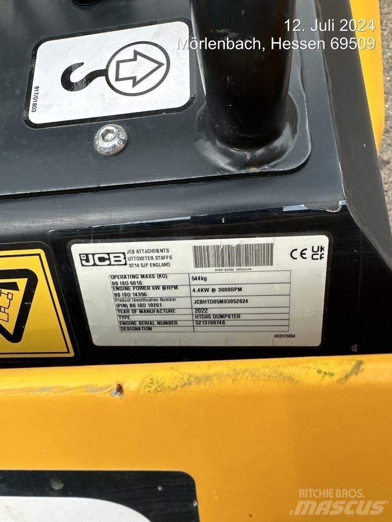 JCB HTD5 Mini dumper