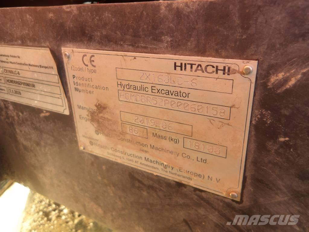 Hitachi ZX 160 LC Escavatori cingolati