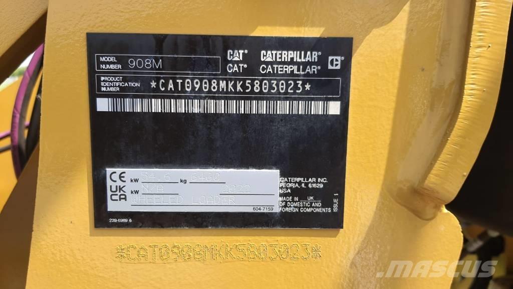 CAT 908M Pale gommate