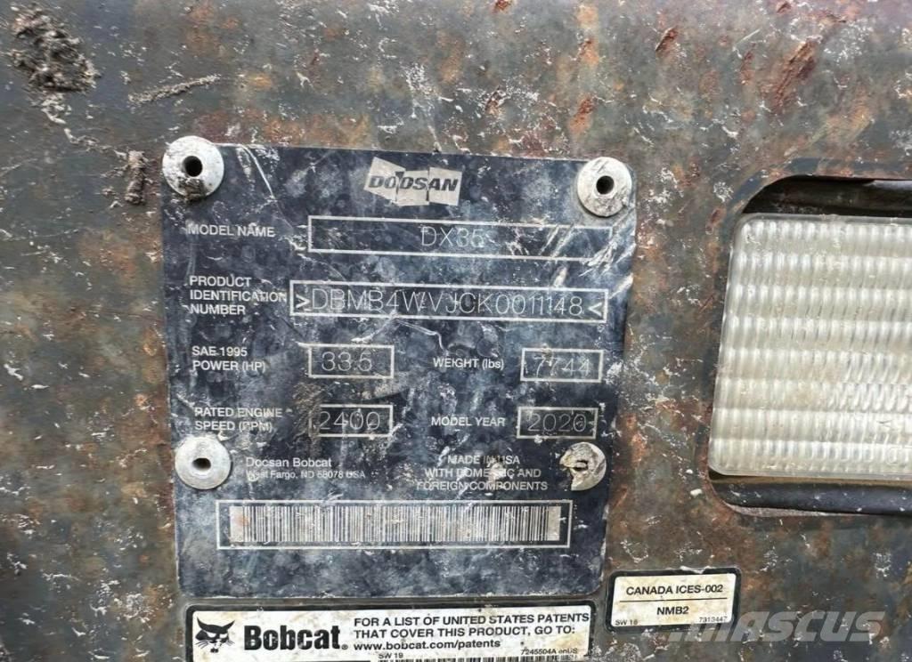 Doosan DX 35 Miniescavatori