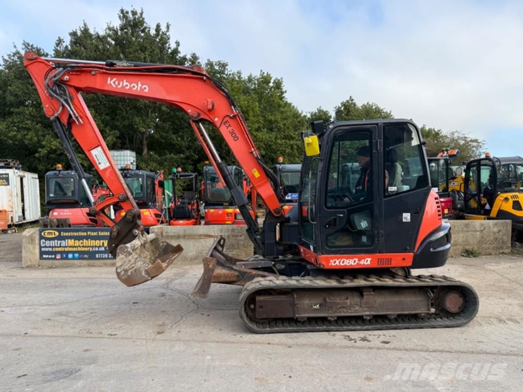Kubota KX 080-4 Escavatori medi 7t - 12t